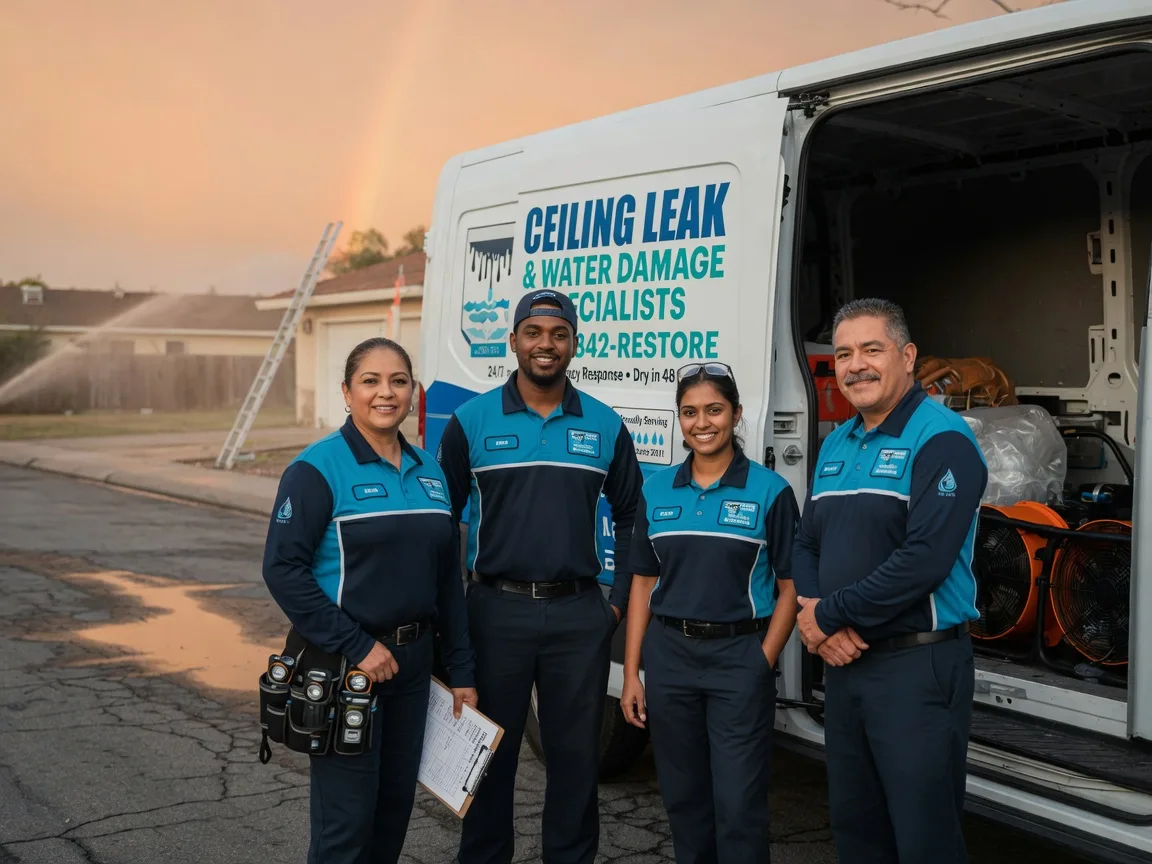 Ceiling Leak Cleanup company in Marsteller, PA