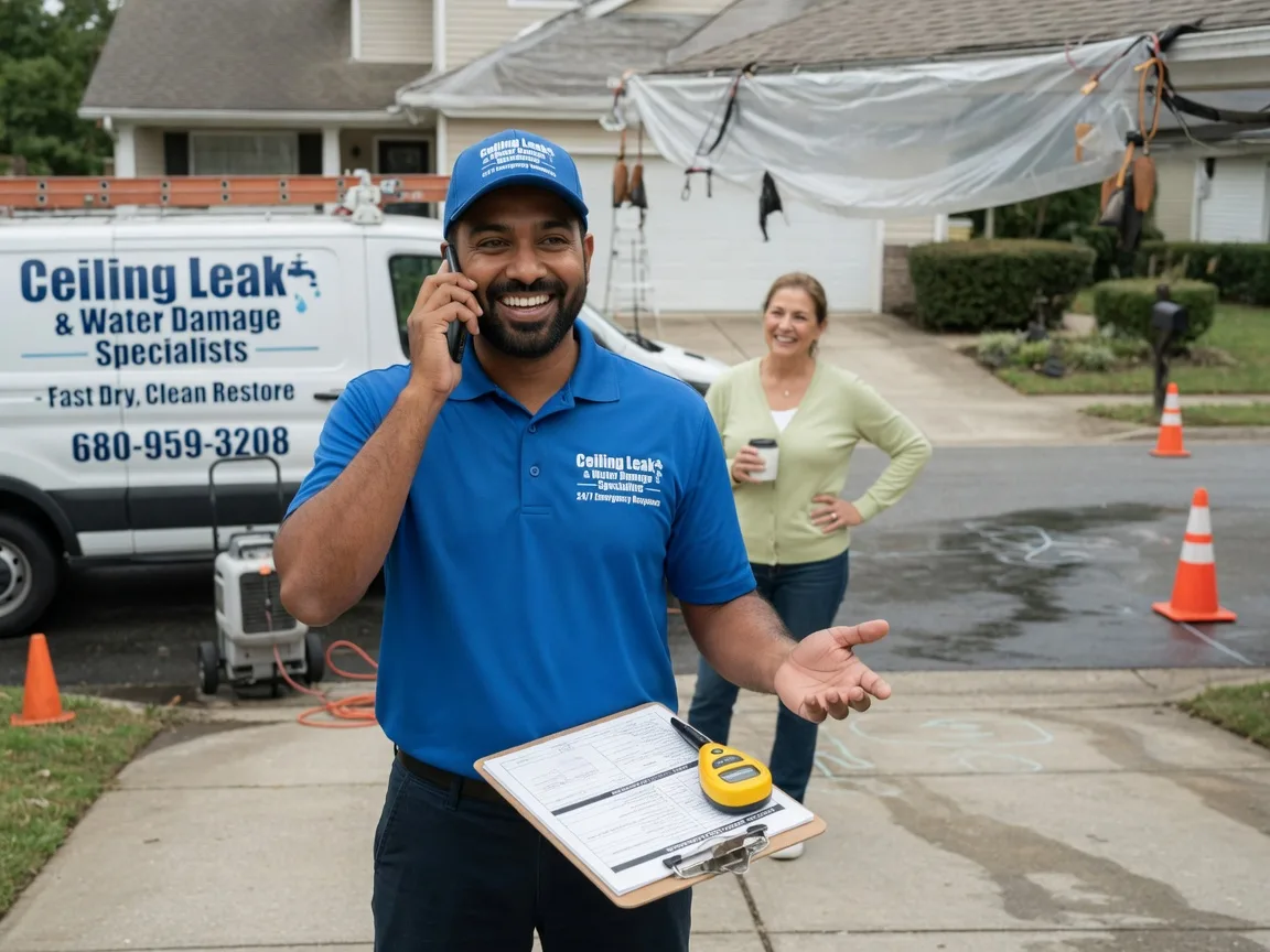 Ceiling Leak Cleanup Marsteller, PA FAQs